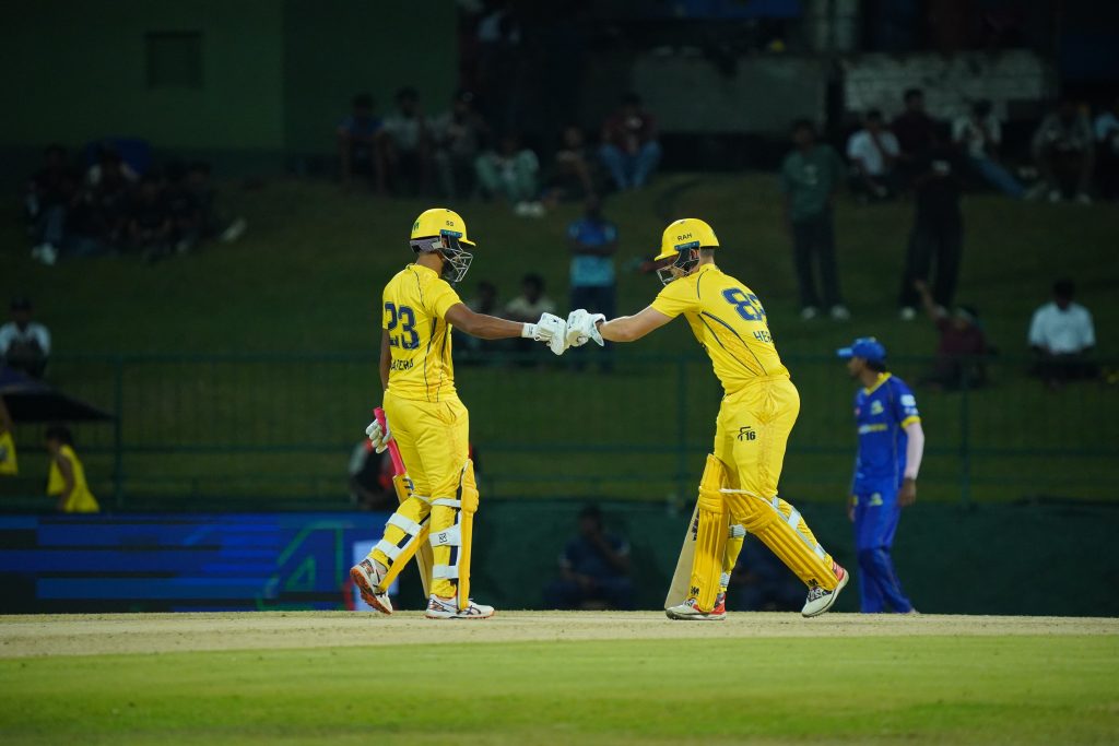Colombo Kaps win their fourth match as Rubin Hermann blasts 26-ball 48