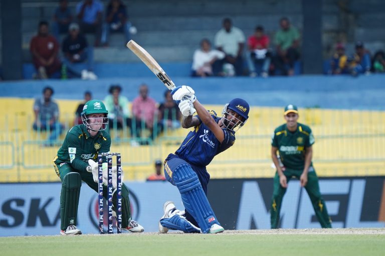 Mishara’s maiden T20 century takes Jaffna to record fifth LPL final after they edge Gallants in Colombo run-fest